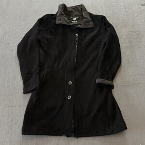 Kuhl Jacket Womens M Sweater Parka Fuzzy Fleece Alfpaca Long Outdoors Preppy